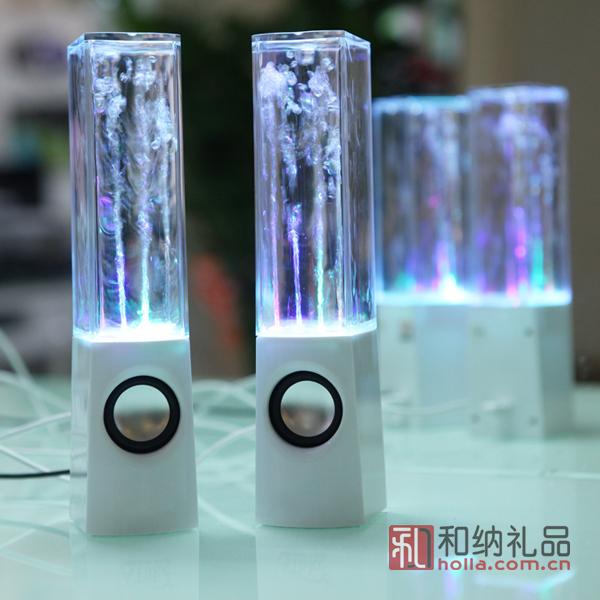 LED创意喷水音响